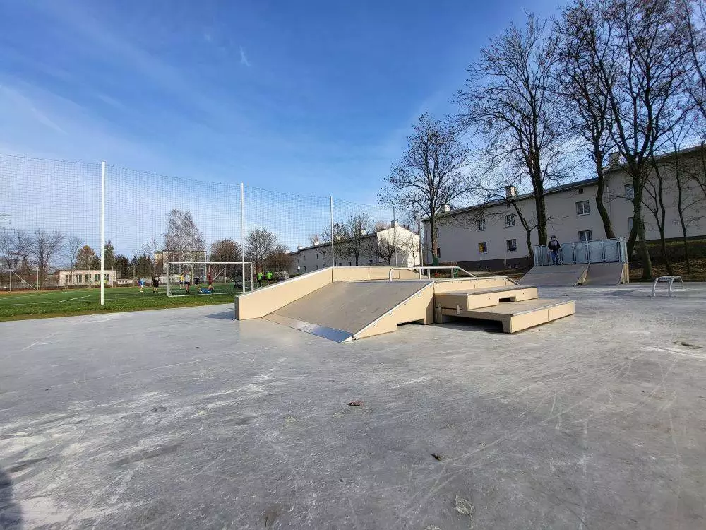 Skatepark w Maciejkowicach już gotowy!/fot. Rada Osiedla Maciejkowice