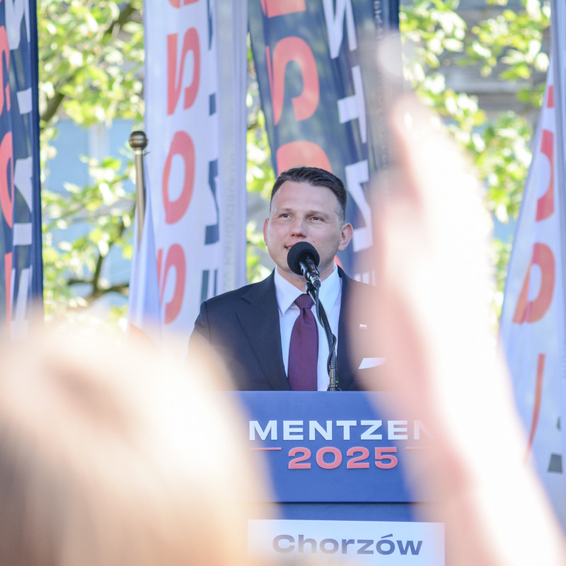 Sławomir Mentzen w Chorzowie [FOTO VIDEO]
