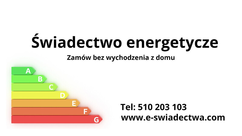 Świadectwo Charakterystyki Energetycznej
