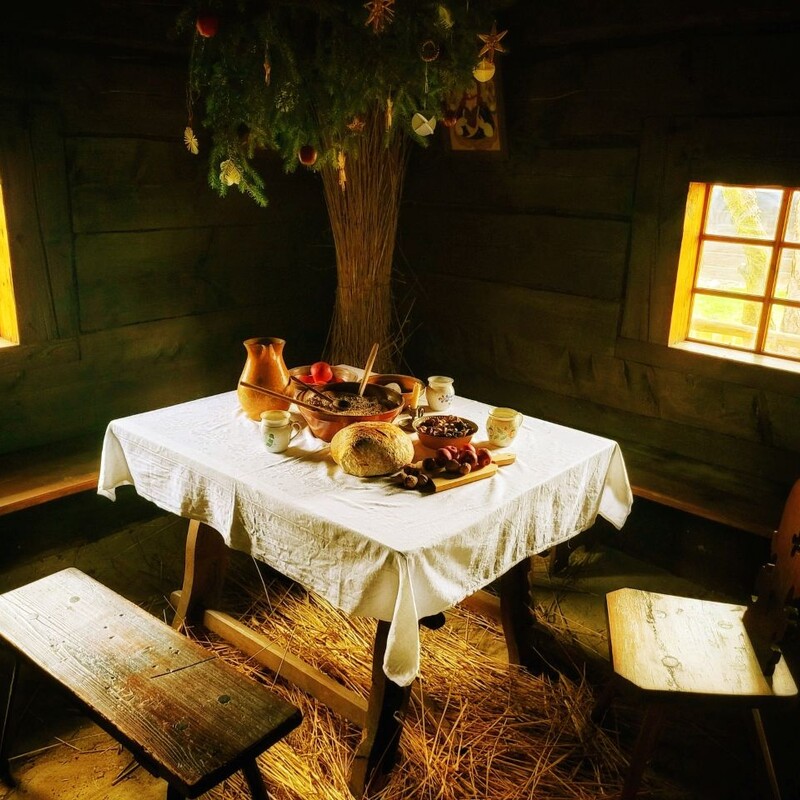 Świąteczne wnętrza w chorzowskim skansenie. Zobacz, jak wyglądały kiedyś święta!