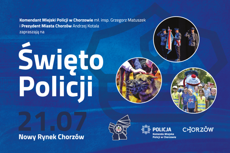 Święto Policji na chorzowskim Rynku