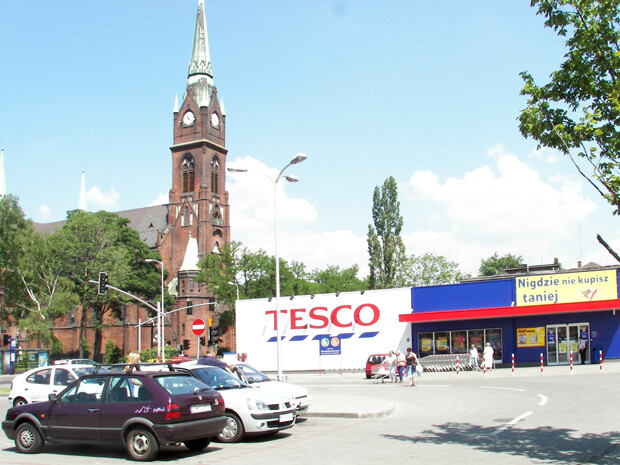 "Tesco" na ul. S. Batorego