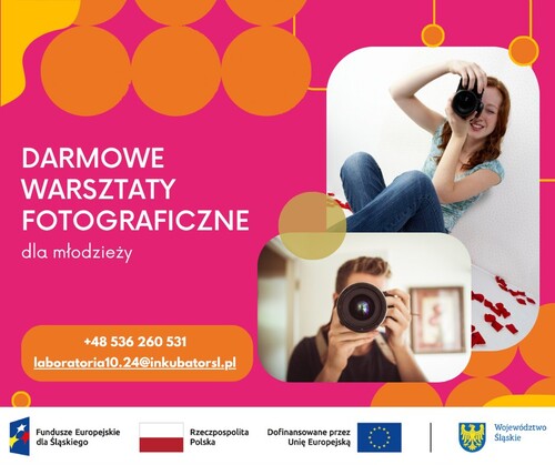Wakacje z fotografią w Chorzowie – ruszają darmowe warsztaty dla młodzieży