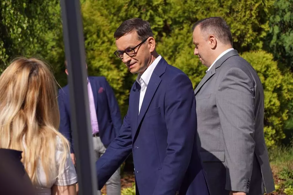 Dziś, 12 lipca, premier Mateusz Morawiecki przyjechał do Chorzowa. Jego wizyta związana była z otwarciem Ogrodu Japońskiego w Parku Śląskim.