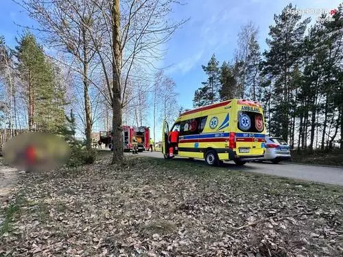 Wypadek motocyklisty w Chorzowie. Pomógł policjant na urlopie