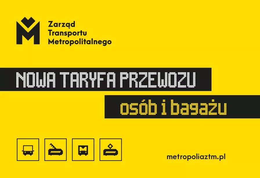 Zarząd Transportu Metropolitalnego: Od 19 kwietnia zmiany cen biletów