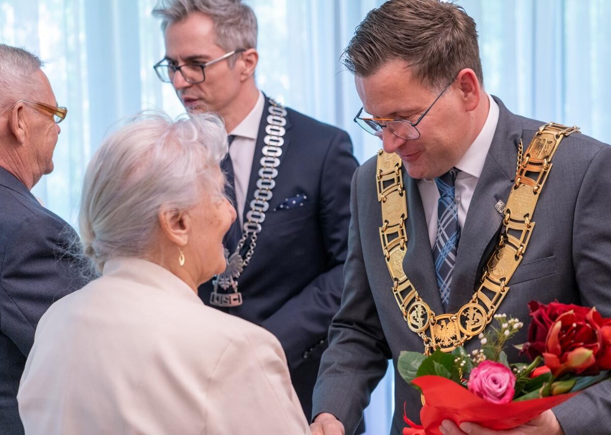 Chorzowskie małżeństwa świętowały Złote, Szmaragdowe i Diamentowe Gody [ZDJĘCIA] / fot. UM Chorzów FB